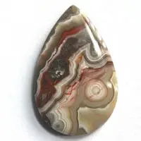 Cabochon agate mexicaine crazy lace R