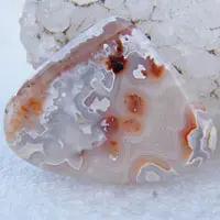 Cabochon agate mexicaine crazy lace T