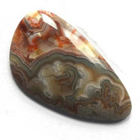 cabochon agate mexicaine crazy lace Z