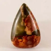 Cabochon agate picasso
