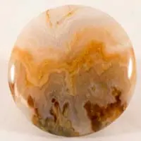 Cabochon agate prudent man A
