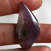 Cabochon agate sage améthyste A