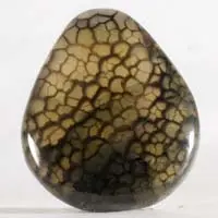 Cabochon agate veine de dragon