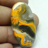 Cabochon jaspe bumblebee F