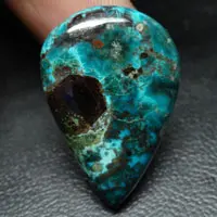 Cabochon chrysocolle A