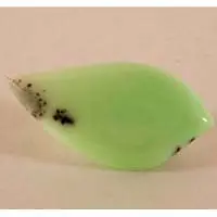 Cabochon chrysoprase citron