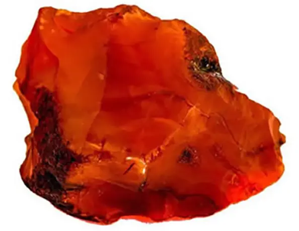 Cornaline naturelle rouge, histoire et propriétés de la pierre