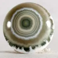 Cabochon jaspe océan H