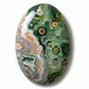 Les cabochons de jaspe océan