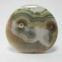 Cabochon jaspe océan U