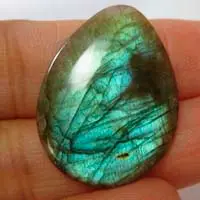 Cabochon labradorite H