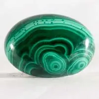 Cabochon malachite C
