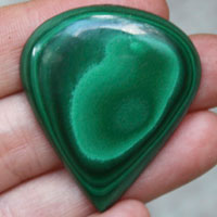 cabochon malachite I