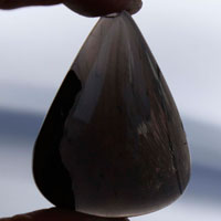 cabochon obsidienne A