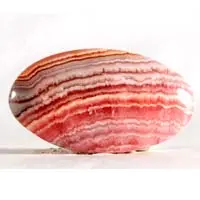Cabochon rhodochrosite A