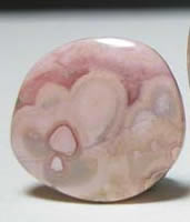 rhodochrosite d cabochon