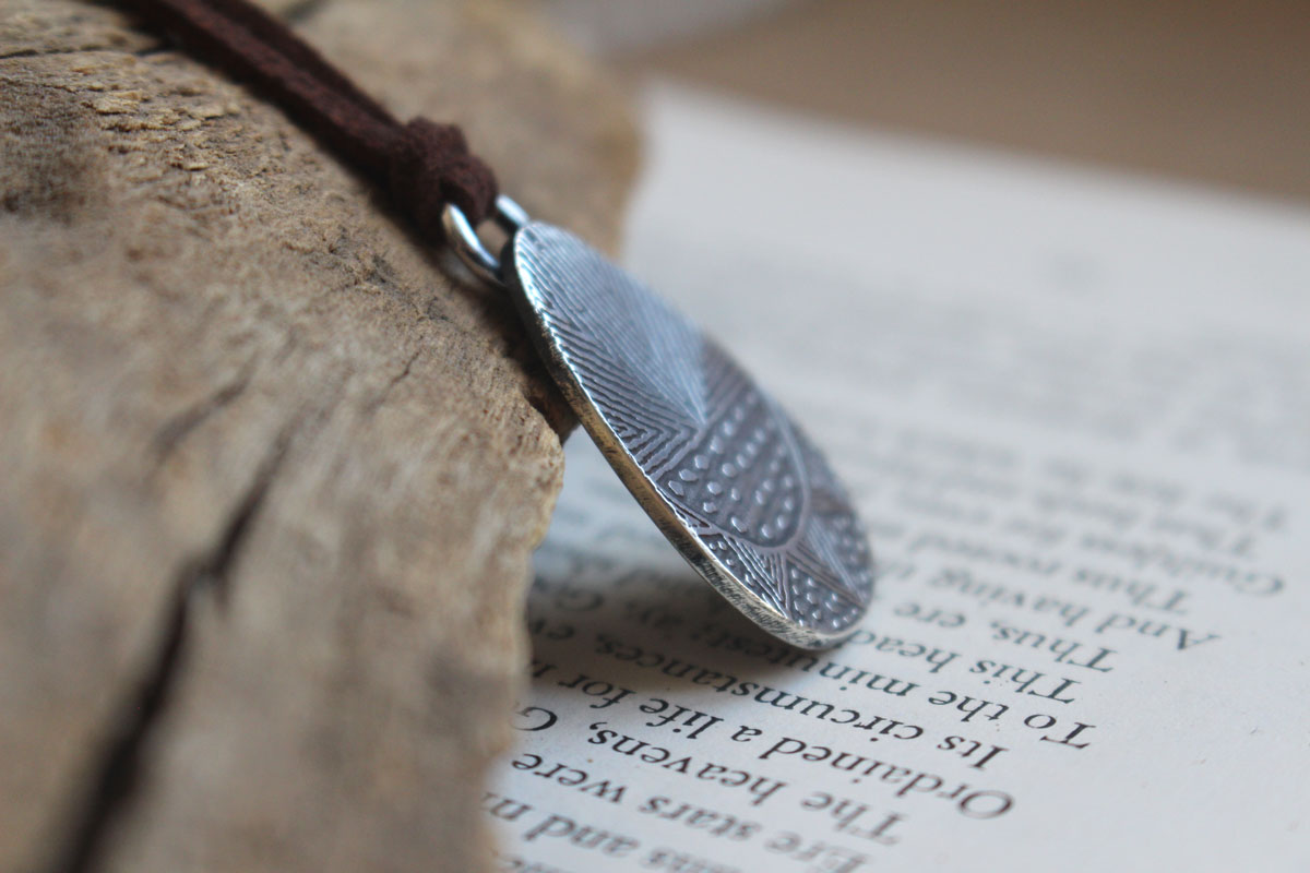 Riji, collier aborigène d&rsquo;Australie en argent