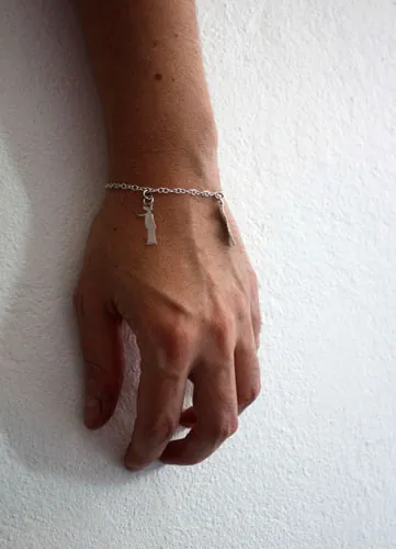 Tes souvenirs, bracelet symboles du petit prince en argent