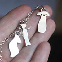 Tes souvenirs, bracelet souvenirs du petit prince en argent