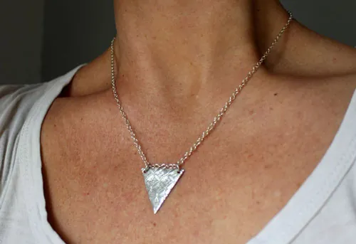 Yashiro, collier sanctuaire shippo japonais en argent