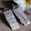 Boucles d’oreilles du compte long maya