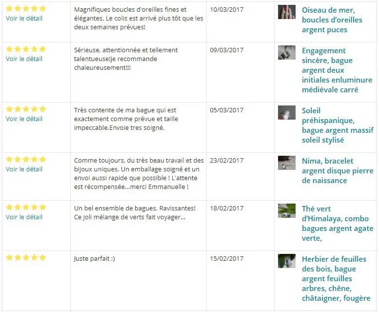 Commentaires alm