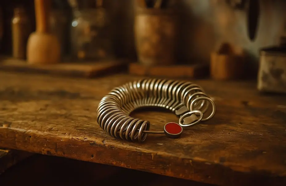 Baguier pour mesurer votre taille de doigt de la meilleure manière.