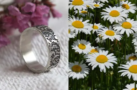 Bague marguerite