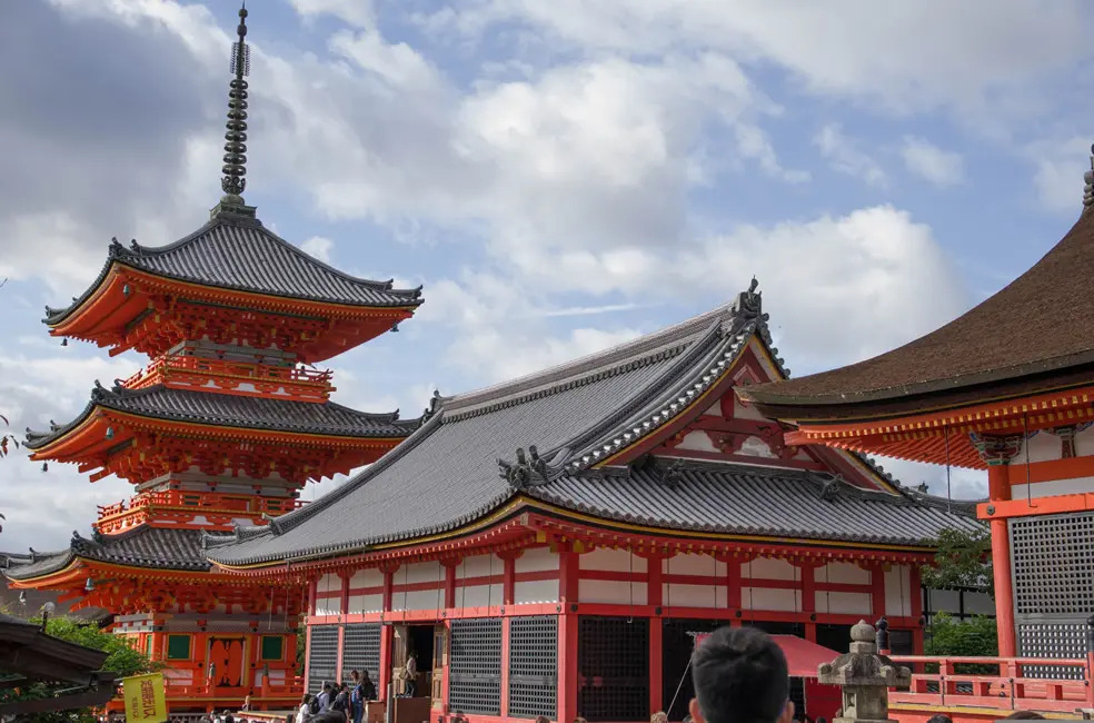 Les pagodes, architecture typique de l'Asie.