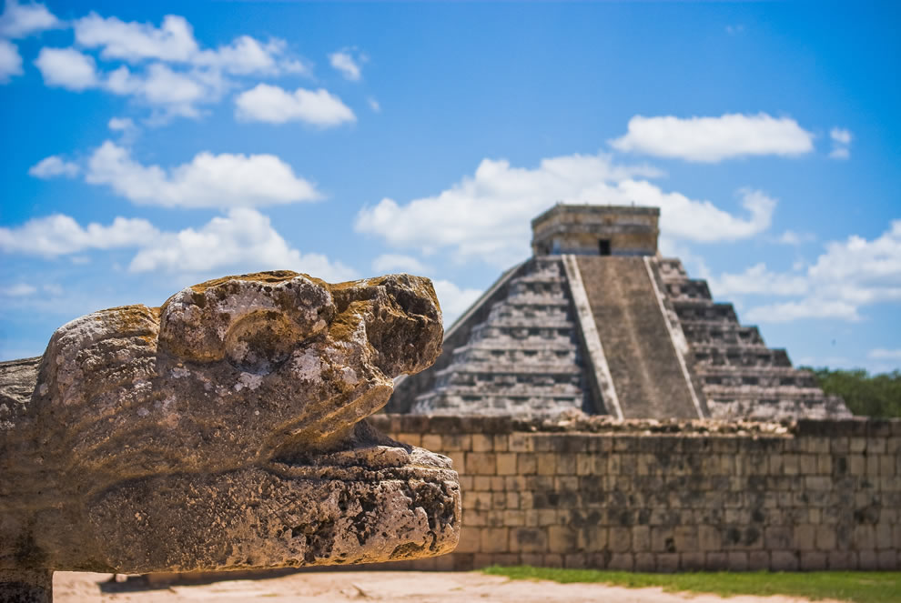 Le site archeologique de Chichen Itza, Mexique