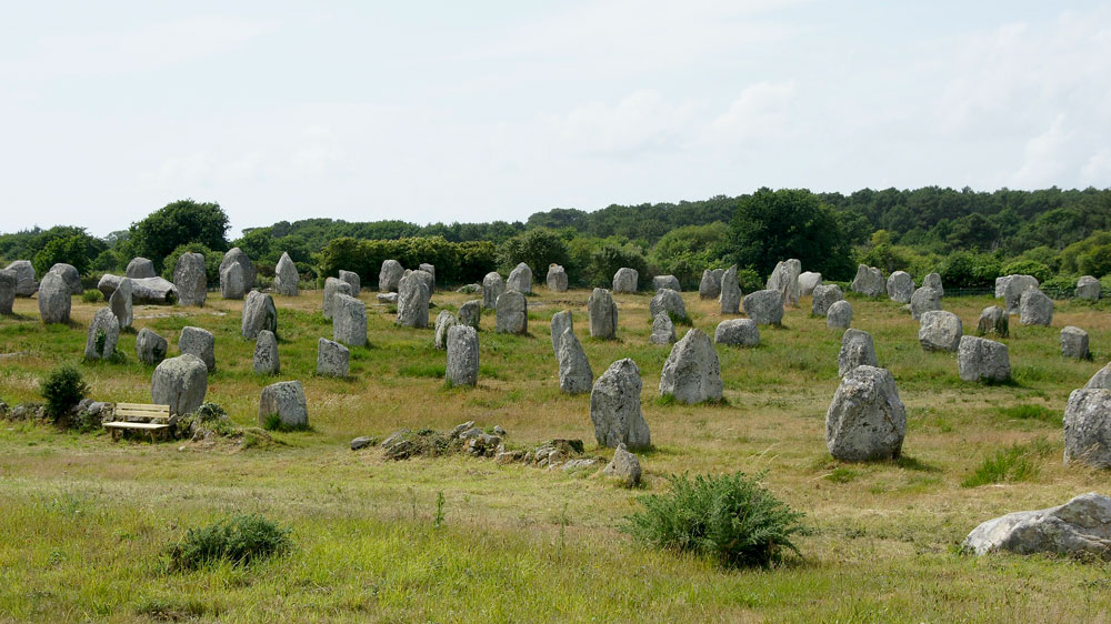 Alignement de menhirs de Carnac, France