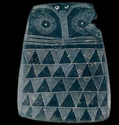 Hibou de l’âge du cuivre espagnol