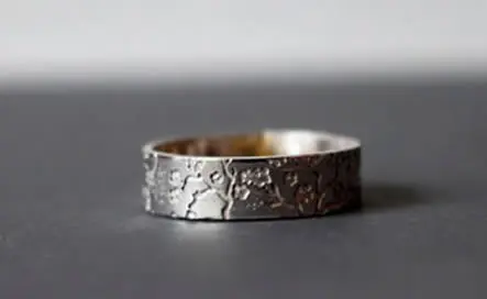 Bague japonaise de fleurs de cerisier