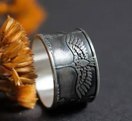 Bague de grues japonaise