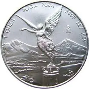 Pièce d’argent Libertad du Mexique